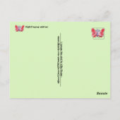 Flighthearted Wensen Ik Larvae You Briefkaart (Achterkant)