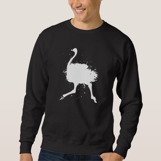 Flightless Bird Ornithology - Wildife Emu Ostrich Trui (Voorkant)