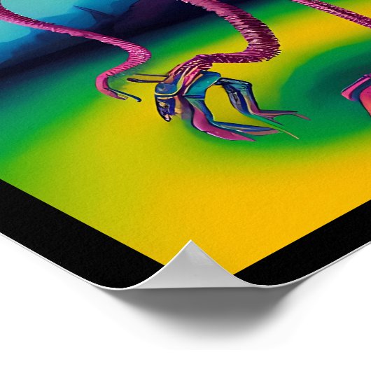 Flightless Fancy - Ken Gage Art Poster (Hoek)