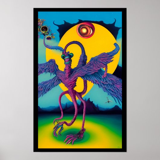 Flightless Fancy - Ken Gage Art Poster (Voorkant)