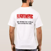 FlightmedicAngel from above T-shirt (Achterkant)