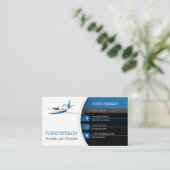 Fligt Rental | vliegbelasting Visitekaartje (Staand voorkant)