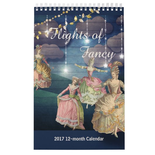Fligts of Fancy 2017 Calendar Tall Kalender (Hoes)
