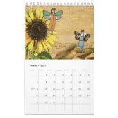 Fligts of Fancy 2017 Calendar Tall Kalender (Mar 2027)