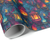 Flikkerende fakkels en lantaarns D & D-verlichting