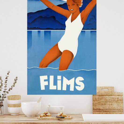 Flims Poster (Keuken)