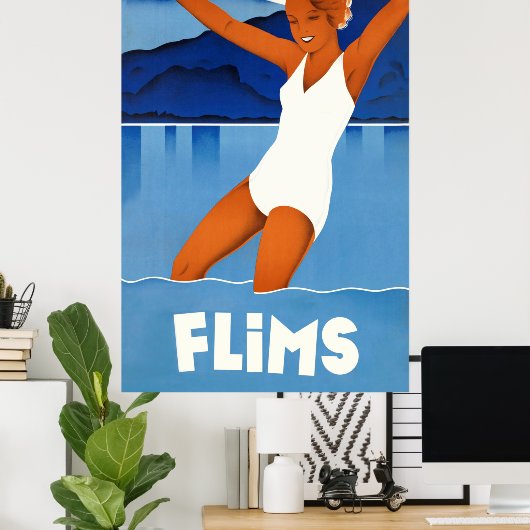 Flims Poster (Thuiskantoor)