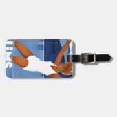 Flims Zwitserland Vintage Travel Bagagelabel (Voorkant horizontaal)