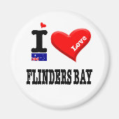 FLINDERS BAY - I Love Magneet (Voorkant)