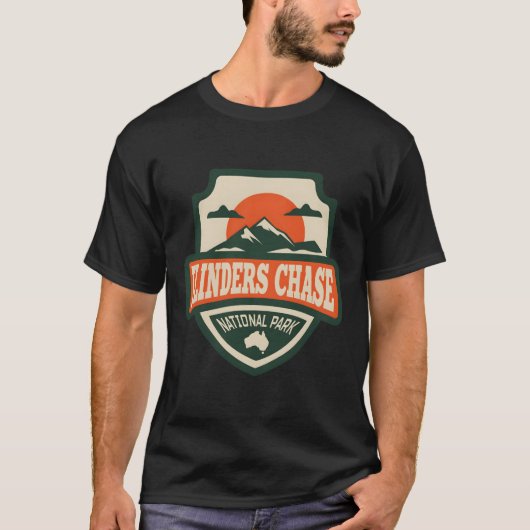 Flinders Chase � de eindeloze horizon van Australi T-shirt (Voorkant)