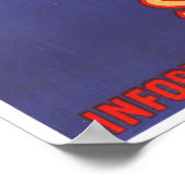 Flinders Ranges Vintage Travel Poster Australië (Hoek)