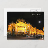 Flinders Station Melbourne Australia briefkaart (Voorkant / Achterkant)
