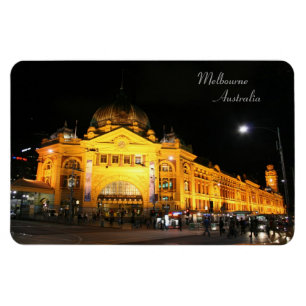 Flinders Station Melbourne Australia - Magnet Magneet