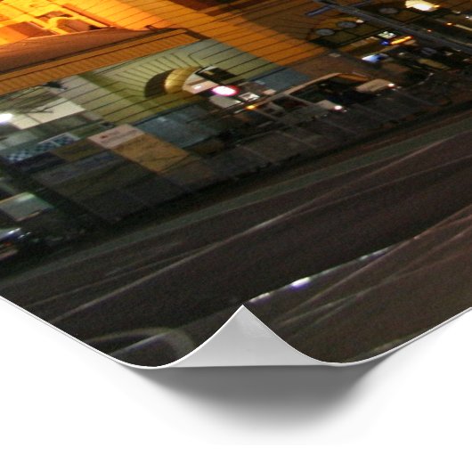 Flinders Station Melbourne Australië - Poster (Hoek)