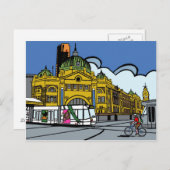 Flinders Street Station Briefkaart (Voorkant / Achterkant)