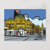 Flinders Street Station Briefkaart (Voorkant)