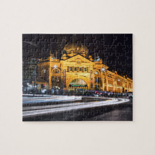 Flinders Street Station Melbourne Australië Legpuzzel