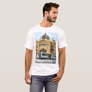 Flinders Street Station Melbourne Australië T-shirt