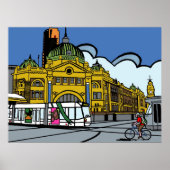 Flinders Street Station Poster (Voorkant)