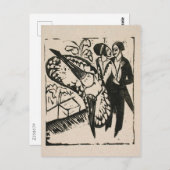 Fling Dancers, Kirchner Briefkaart (Voorkant / Achterkant)