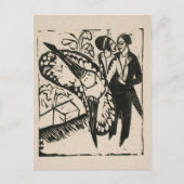 Fling Dancers, Kirchner Briefkaart (Voorkant)
