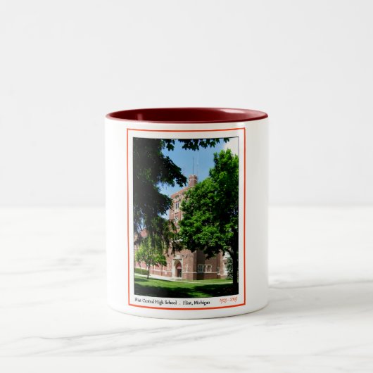 Flint Central High Tweekleurige Koffiemok (Center)