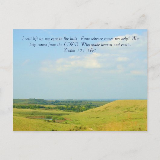 Flint Hills in Summer Briefkaart (Voorkant)