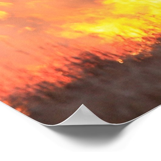 Flint Hills Kansas Prairie Burn Poster (Hoek)