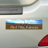 Flint Hills of Kansas bumper sticker (Op auto)