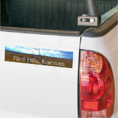 Flint Hills of Kansas bumper sticker (Op Truck)