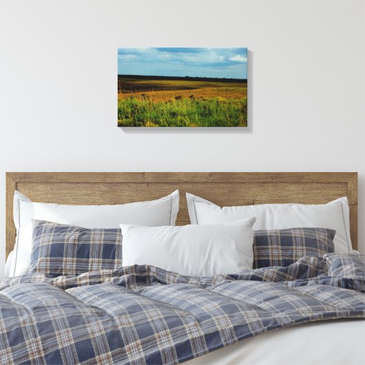 Flint Hills of Kansas canvas print (Insitu (Slaapkamer))