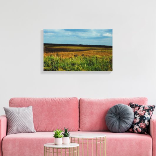 Flint Hills of Kansas canvas print (Insitu (Woonkamer))