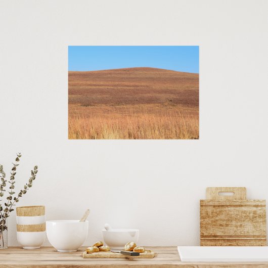 Flint HIlls of Kansas poser Poster (Keuken)