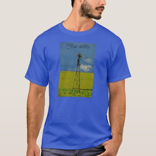 Flint Hills of Kansas tshirt (Voorkant)