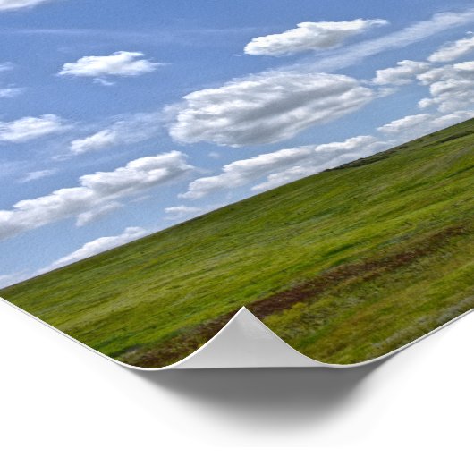 Flint Hills Ranch, Kansas Poster (Hoek)