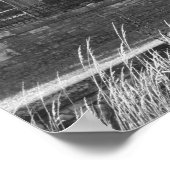 Flint HIlls van het poster Kansas (Hoek)