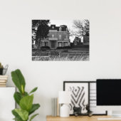 Flint HIlls van het poster Kansas (Thuiskantoor)