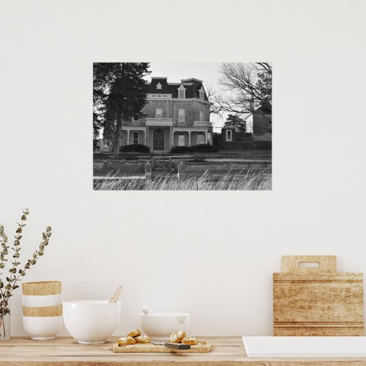 Flint HIlls van het poster Kansas (Keuken)