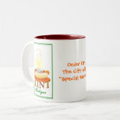 Flint Michigan Coney Island mok (Voorkant links)