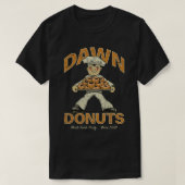 Flint Michigan Dawn Donuts T-shirt (Design voorkant)