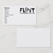 Flint Michigan Murderville Visitekaartjes (Voorkant / Achterkant)