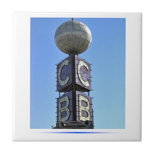 Flint, Michigan - Weatherball Tegeltje (Voorkant)