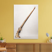 Flintlock-geweer Canvas Afdruk (Insitu (Woonkamer))