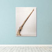 Flintlock-geweer Canvas Afdruk (Insitu (Houten vloer))