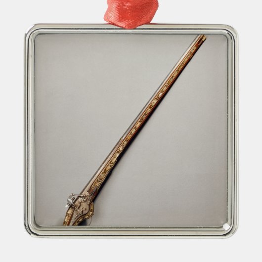 Flintlock-geweer Metalen Ornament (Voorkant)