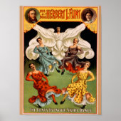 Flints Hypnotic Skirt Dance Theatrical Poster (Voorkant)