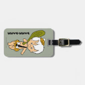 Flintstenen | Bamm-Bamm Rubble Bagagelabel (Voorkant horizontaal)