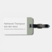 Flintstenen | Bamm-Bamm Rubble Bagagelabel (Achterkant horizontaal)