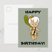 Flintstenen | Bamm-Bamm Rubble Briefkaart (Voorkant / Achterkant)