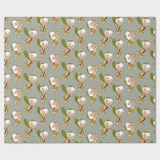 Flintstenen | Bamm-Bamm Rubble Cadeaupapier (Vlak)